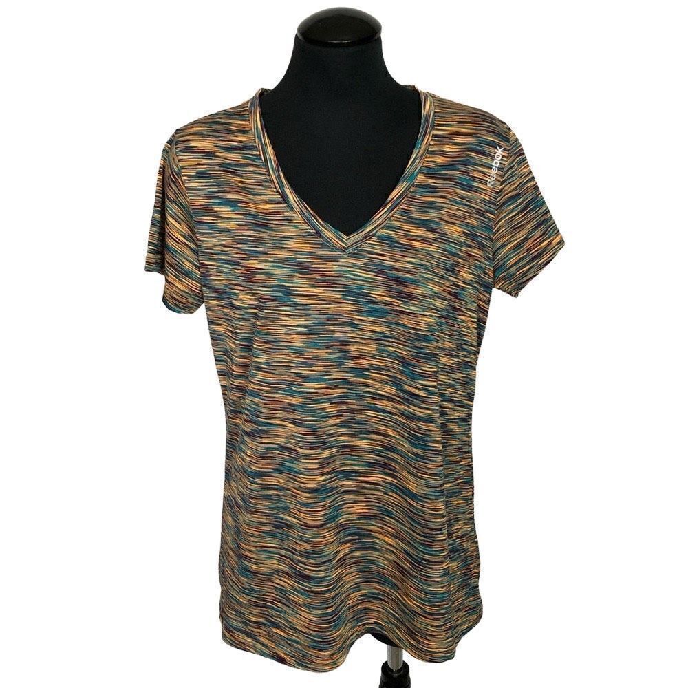 ‎Reebok Active V-Neck Shirt - Women’s L